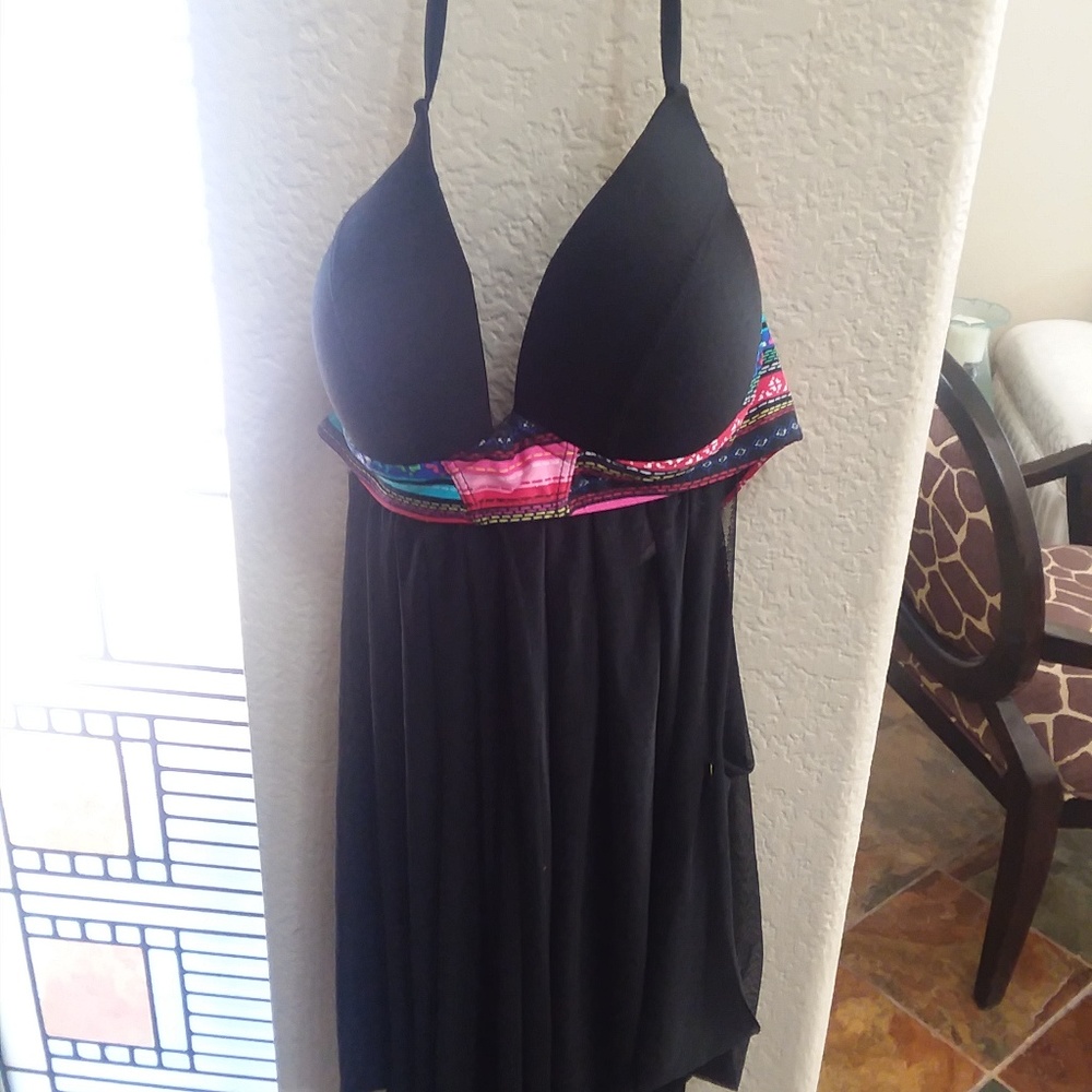 L - Swim Suit  Sarong dress